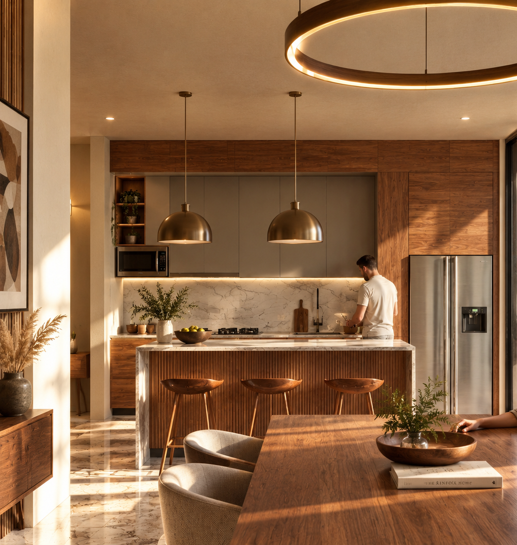Comedor de una villa